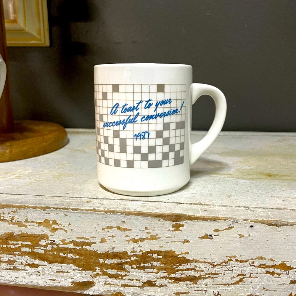 Vintage 1987 Coffee Cup